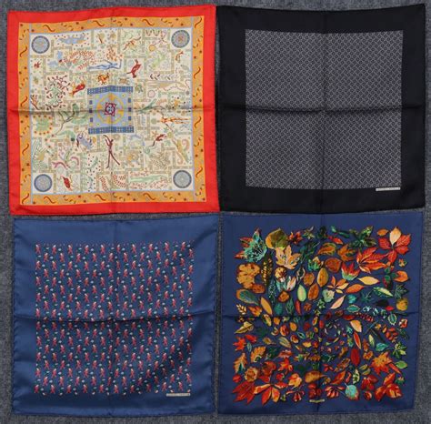 hermes mens handkerchief